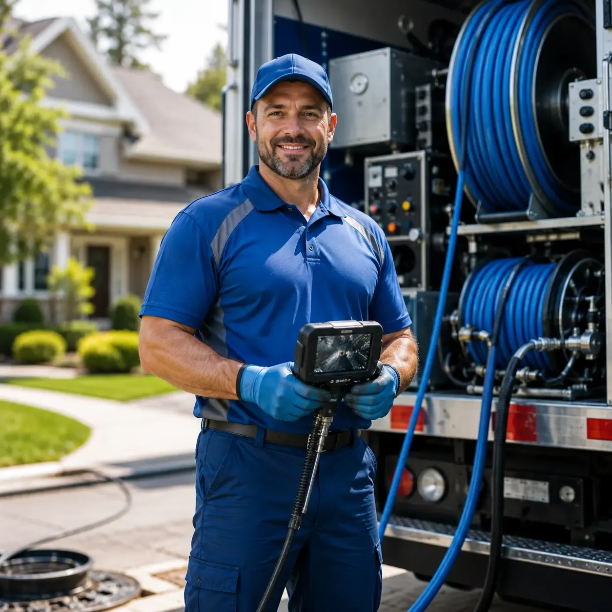 Local outdoor drain cleaning specialists in Guys, TN
